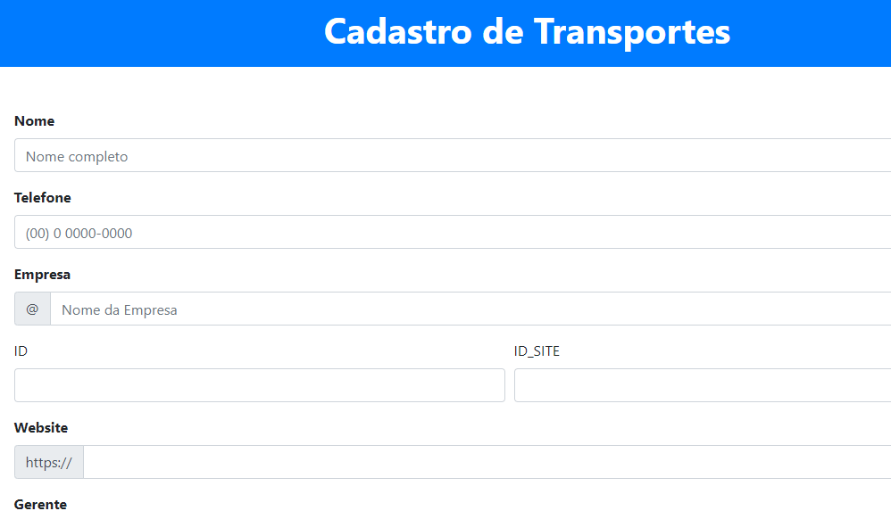 gerenciador-de-transportes website preview image